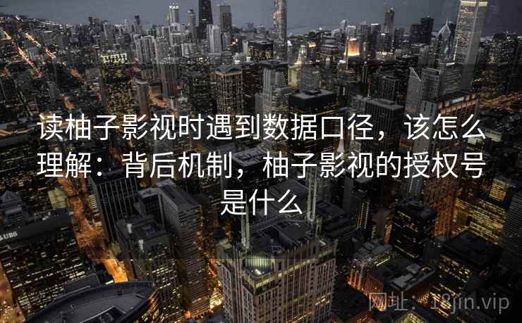 读柚子影视时遇到数据口径，该怎么理解：背后机制，柚子影视的授权号是什么